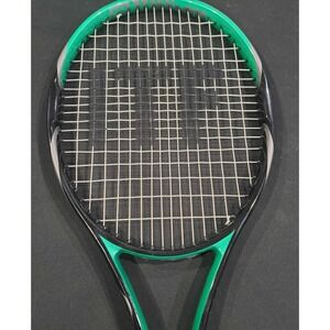 Wilson ITF Pro Tennis Racquet + nCode Cover Intl Tennis Federation Black Green